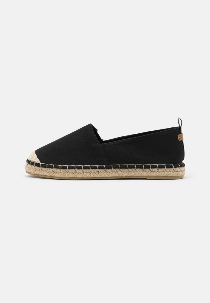 Chaussure Basse Anna Field Espadrillas Plates Slip on Noir Femme | VBN-0283904